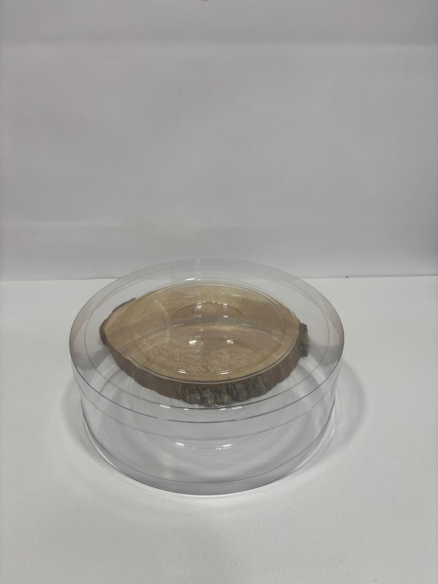 Şeffaf Silindir Kutu 21x7