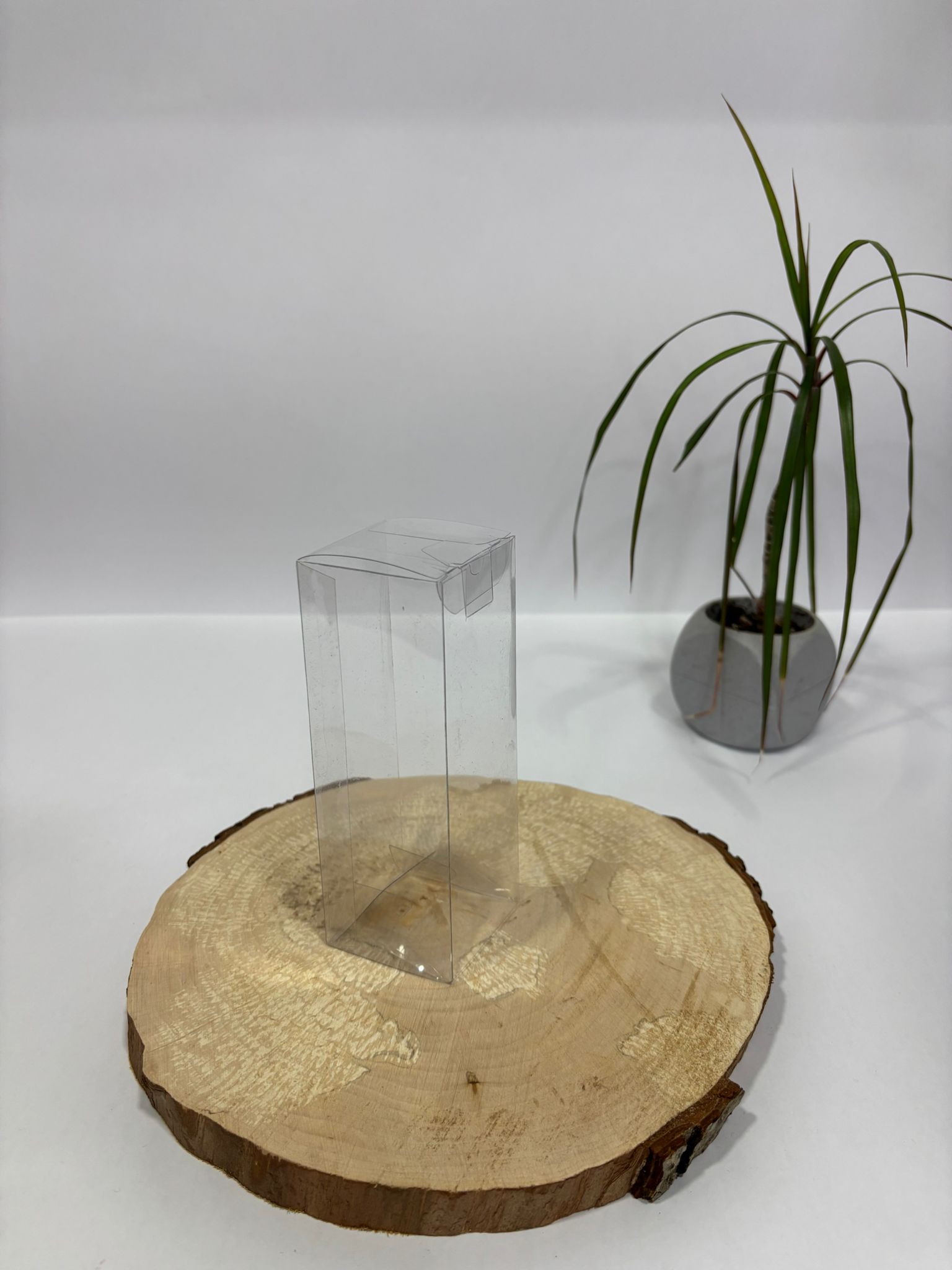 Şeffaf Asetat Kutu 5x5x12 