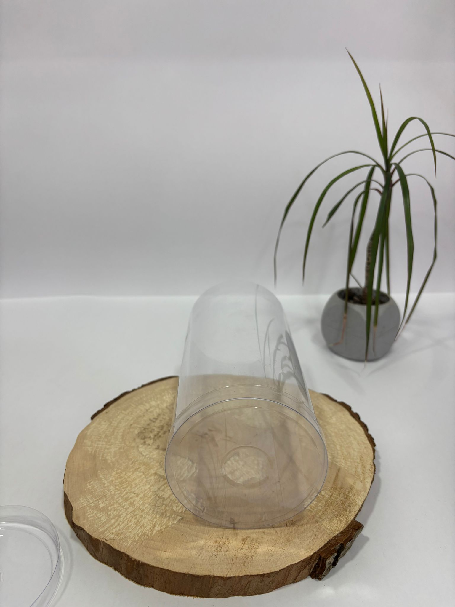 Şeffaf Silindir Kutu 9x19