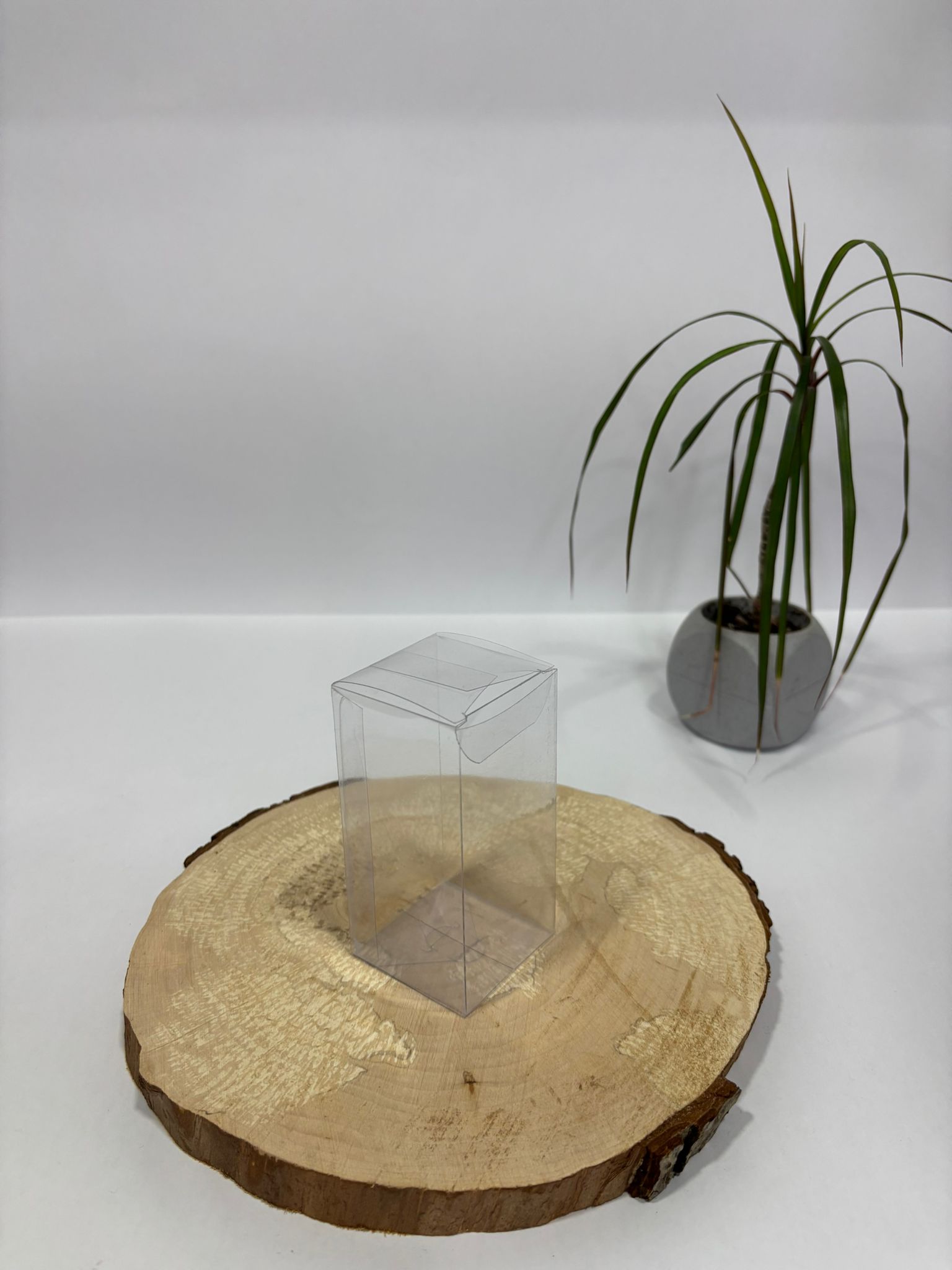 Şeffaf Asetat Kutu 5x5x10 