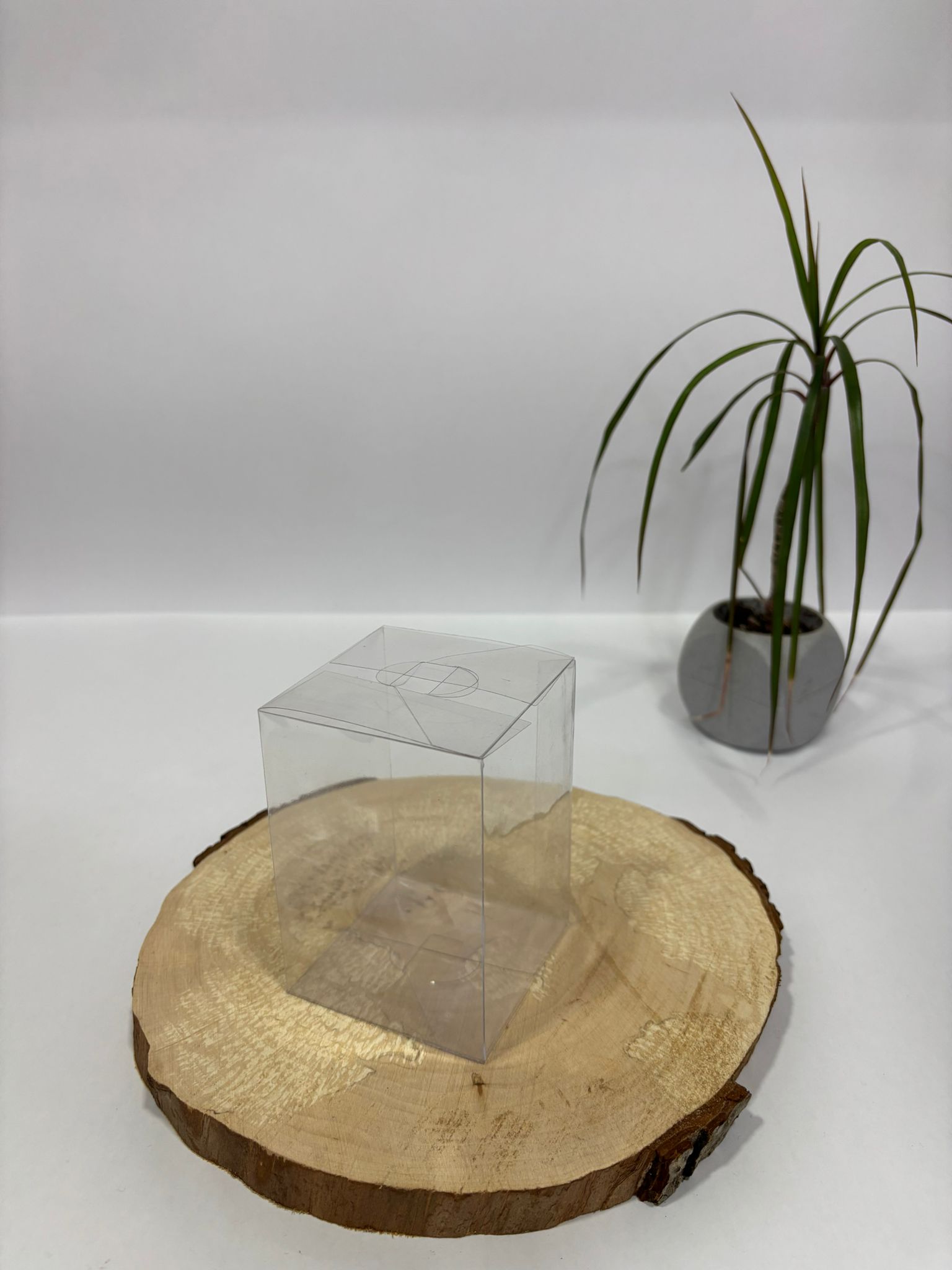 Şeffaf Asetat Kutu 7x7x10