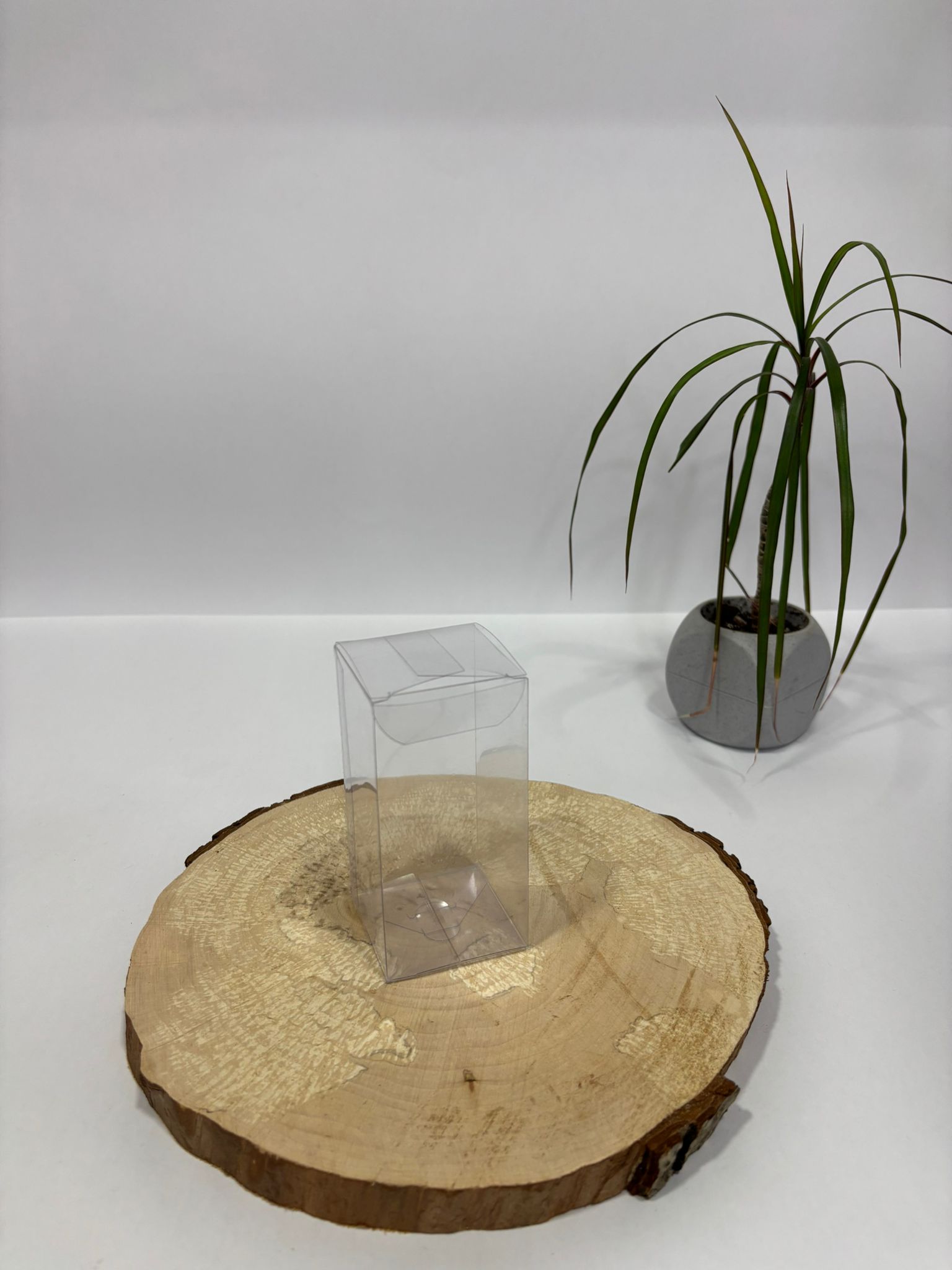 Şeffaf Asetat Kutu 5x5x10 