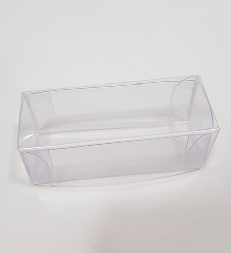 Dikdörtgen Pvc Kutu <br / > 3x3x8 cm.