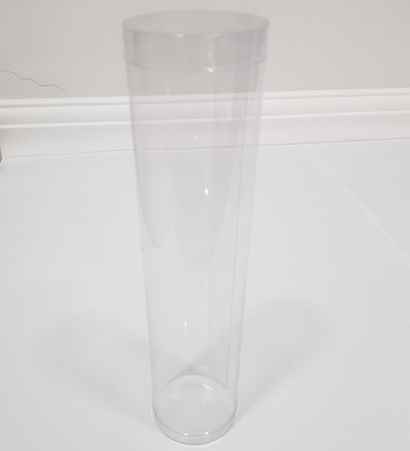 Silindir Asetat Kutu <br /> Çap 6 cm. Yükseklik 25 cm.